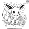 Enchanting Eevee Pokemon Coloring Pages