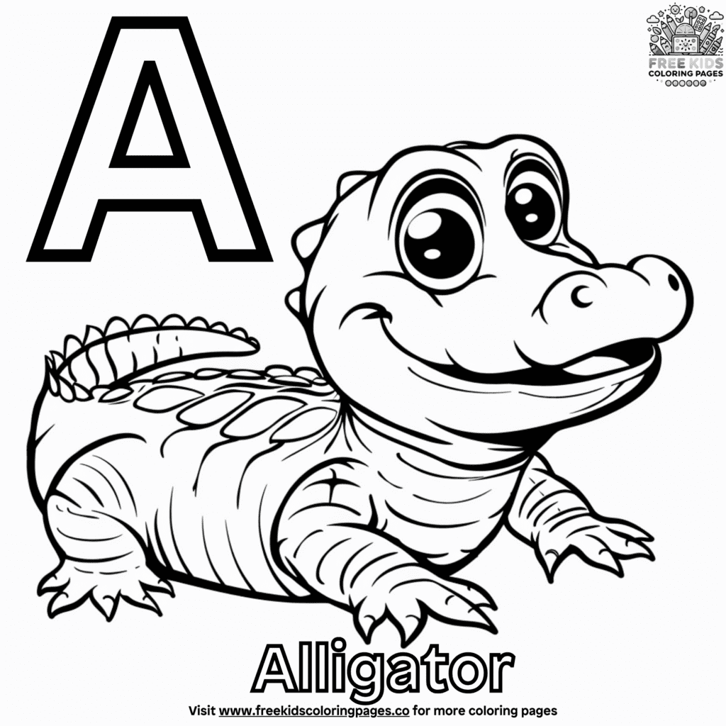 Educational toddler coloring pages