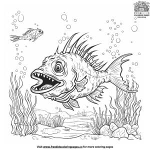 Engaging Ocean Animals Coloring Pages