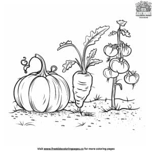 Preschool Garden Coloring Pages