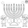 Engaging Preschool Hanukkah Coloring Pages