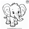 Cheerful Zoo Animal Coloring Pages