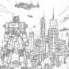 Transformer Cybertron Coloring Pages