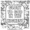 Christmas Bible Verse Coloring Pages