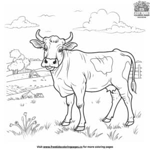 Free Farm Animal Coloring Pages