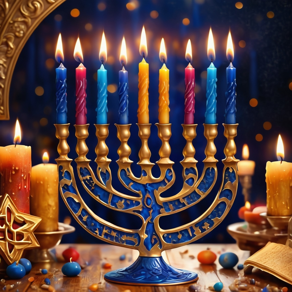 Hanukkah coloring pages