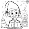 Buddy The Elf Coloring Pages