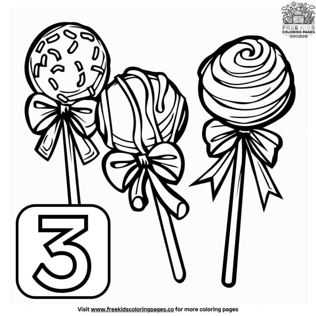 Counting number coloring pages