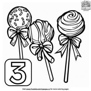 Counting number coloring pages