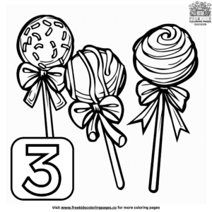 Counting number coloring pages