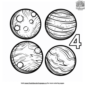 Engaging Counting Number Coloring Pages