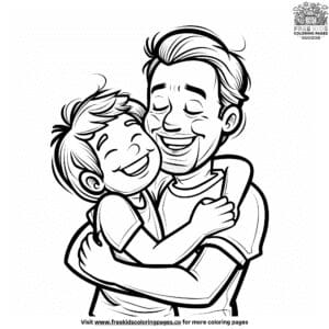 Happy Father's Day Coloring Pages