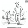 Celebratory Happy Father's Day Coloring Pages