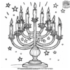 Happy Hanukkah Coloring Pages