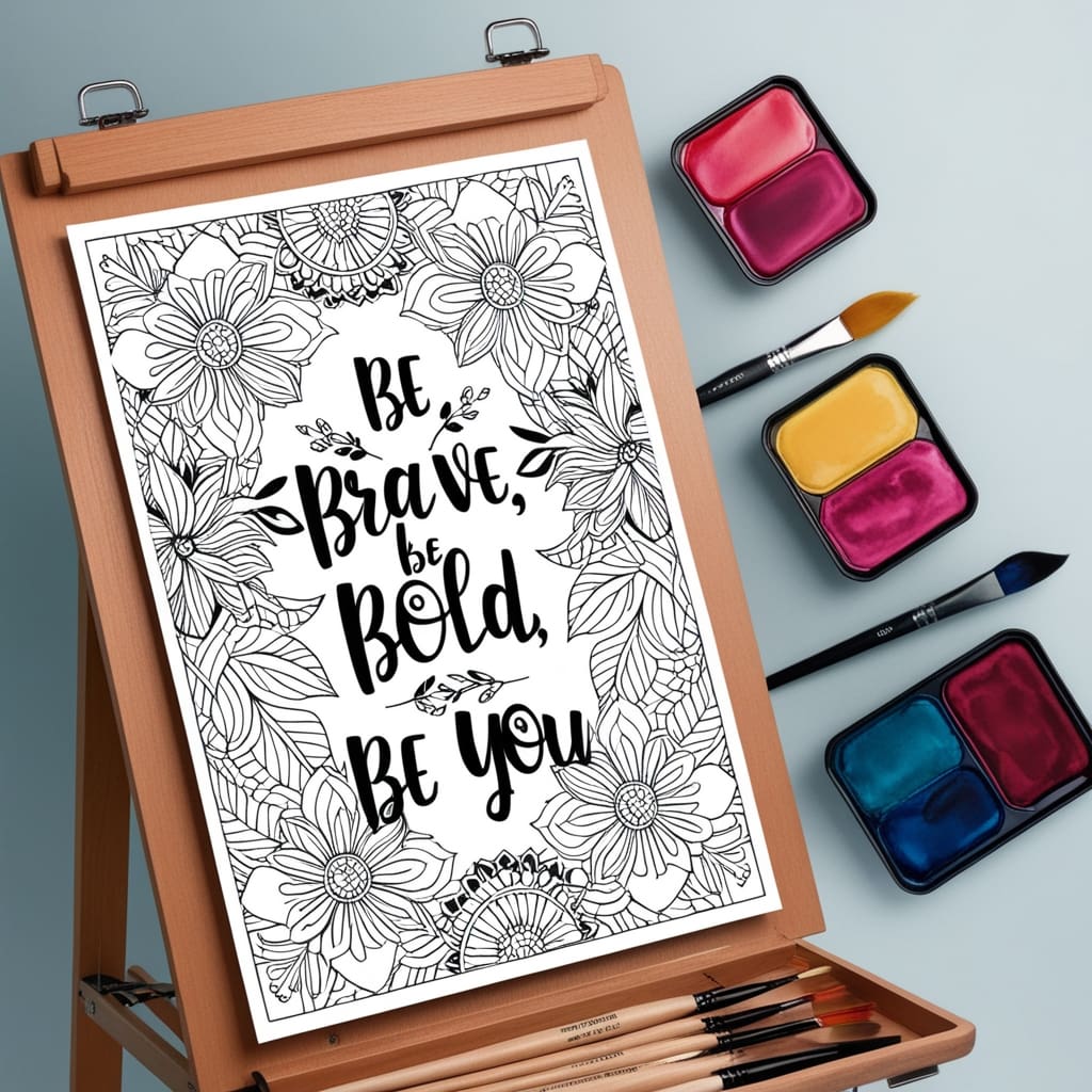 Inspirational coloring pages 5