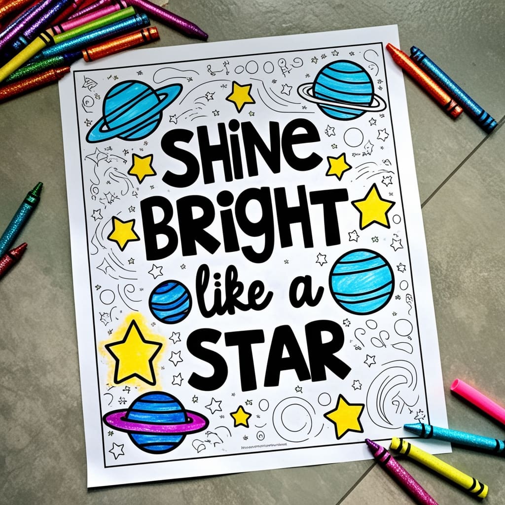 Inspirational coloring pages 6