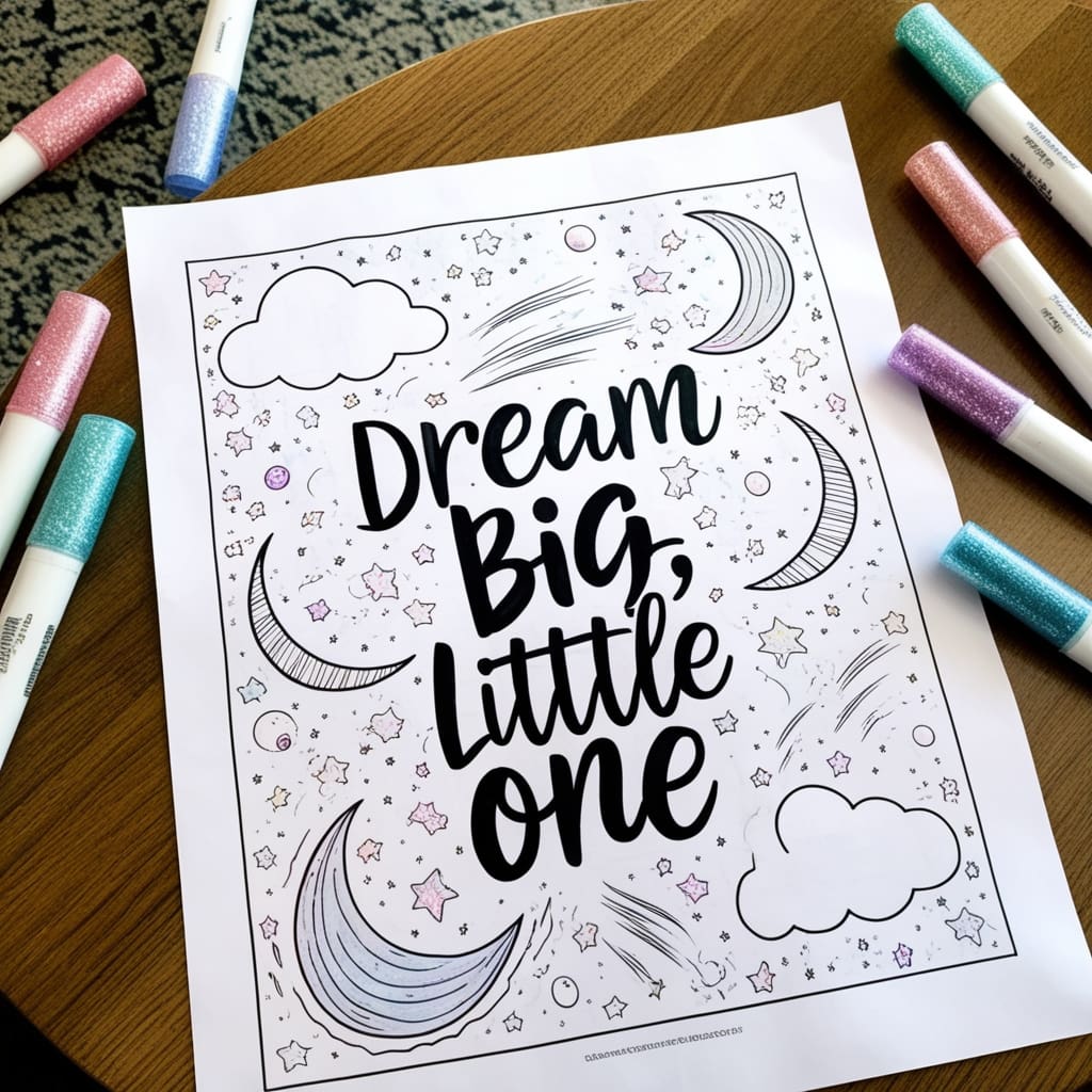 Inspirational coloring pages 1