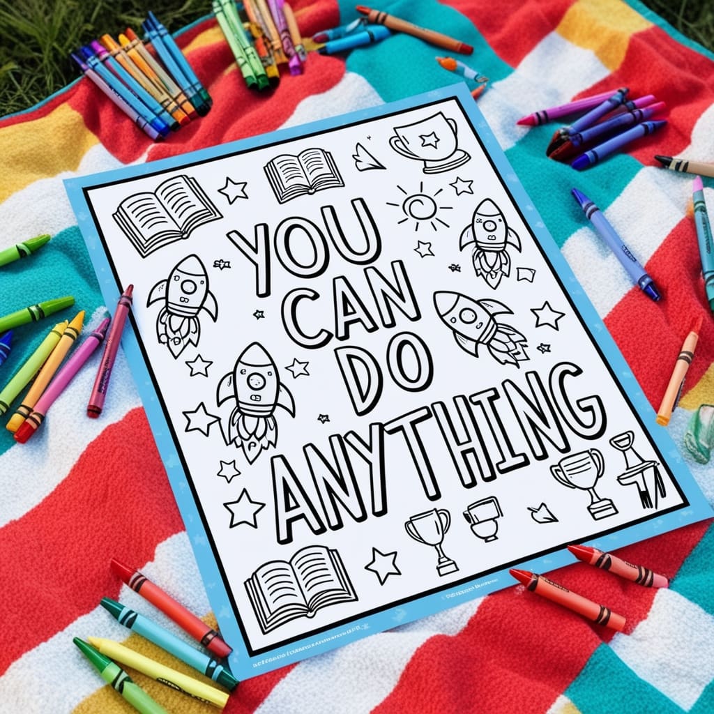 Inspirational coloring pages 14