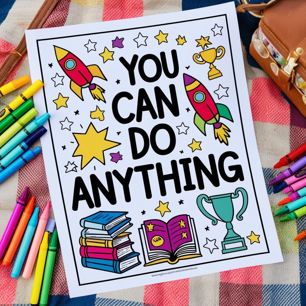 Inspirational coloring pages 4
