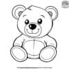 Adorable Teddy Bear Coloring Pages