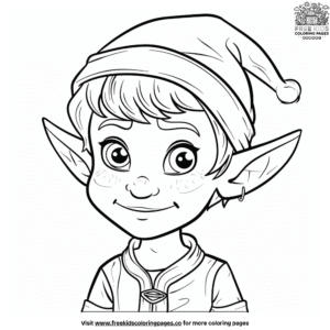 Elf Movie Coloring Pages