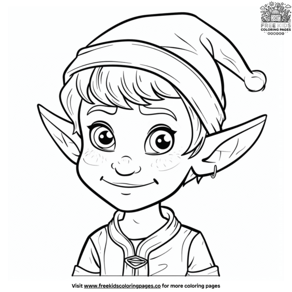 Elf movie coloring pages