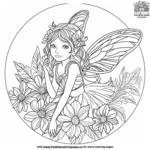 Magical Garden Coloring Pages