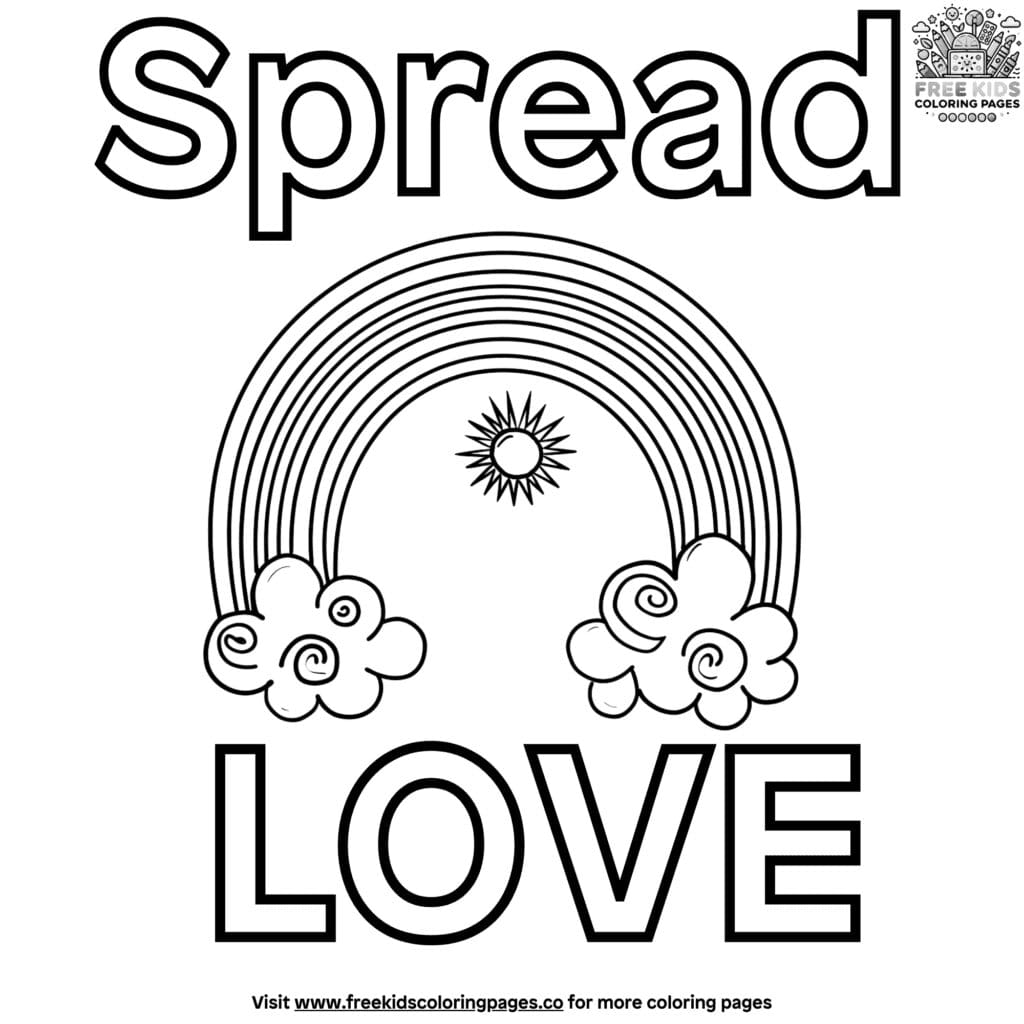 Meaningful easy inspirational coloring pages