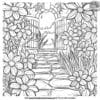 Secret Garden Coloring Pages