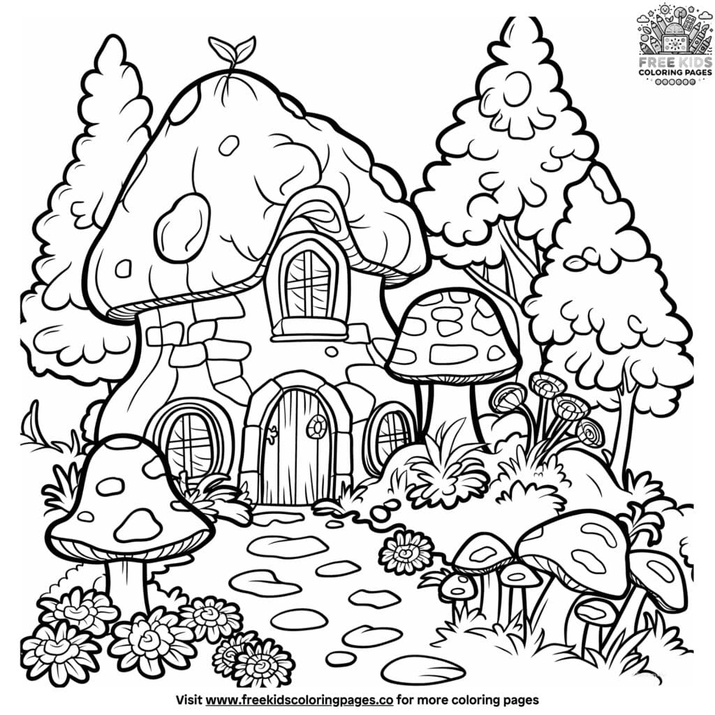 Secret garden coloring pages