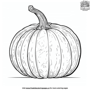 Playful preschool pumpkin coloring pages