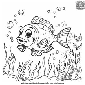 Simple Ocean Coloring Pages