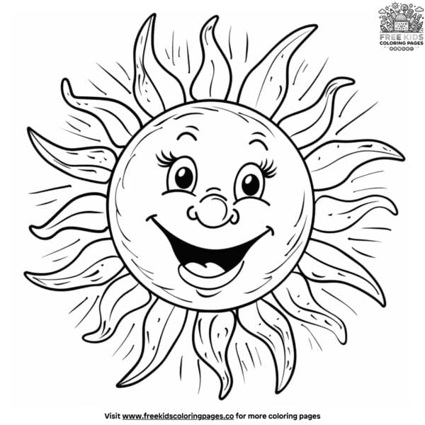 Easy toddler coloring pages