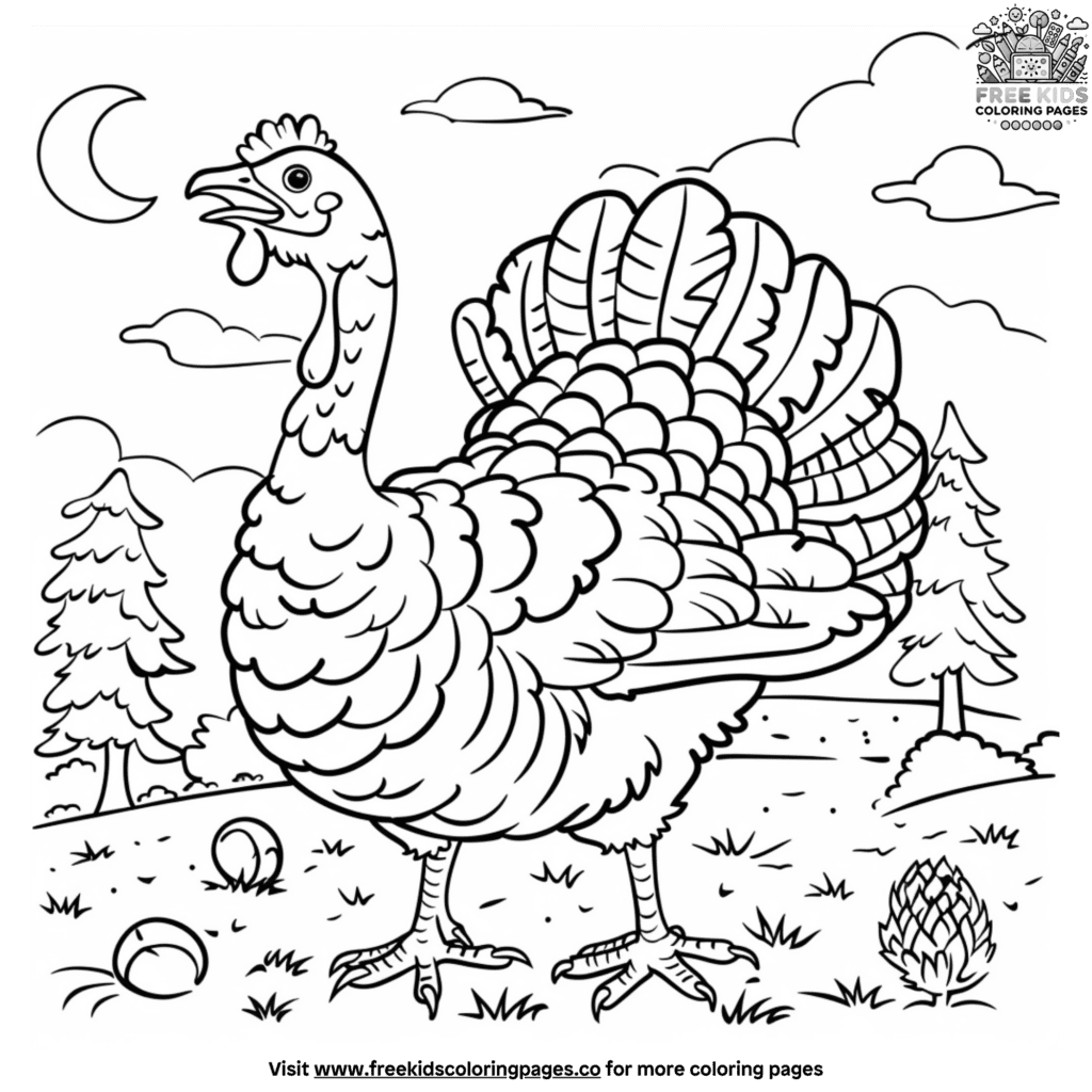 Sweet farm animal coloring pages