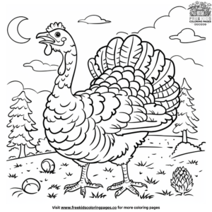 Sweet Farm Animal Coloring Pages