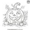 Toddler halloween coloring pages