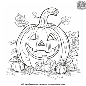 Toddler halloween coloring pages