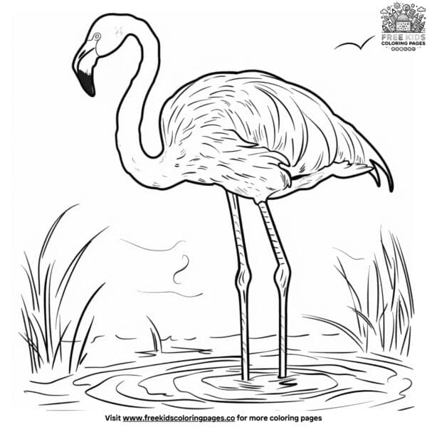 Vibrant exotic bird coloring pages: explore the beauty of tropical birds