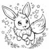 Vibrant Pokemon Eevee Coloring Pages