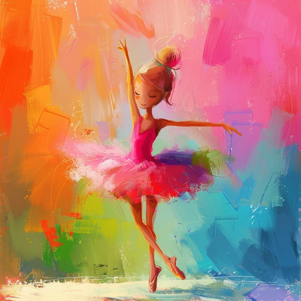 Ballerina coloring pages