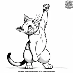 Cat coloring pages