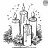 Diverse New Year Traditions Coloring Pages