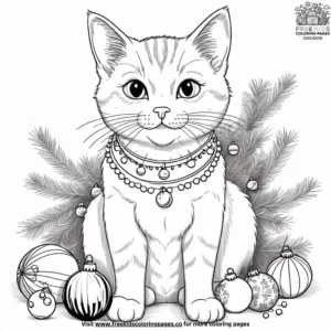 Cat coloring pages