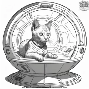 Cat coloring pages