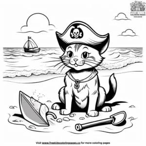 Cat coloring pages