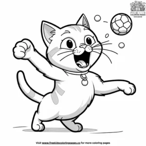 Cat coloring pages