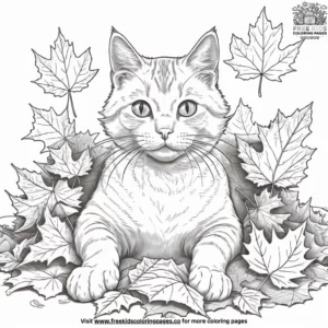 Cat coloring pages