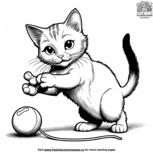 Cat coloring pages