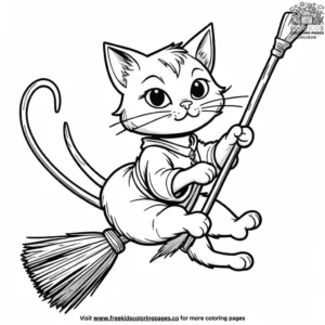 Cat coloring pages