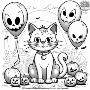 Cat coloring pages